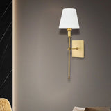 Fitting LED | Modern Fabric Wall Sconce for Elegant Ambient Lighting