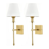 Fitting LED | Modern Fabric Wall Sconce for Elegant Ambient Lighting