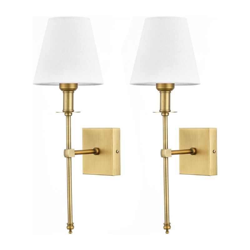 Fitting LED | Modern Fabric Wall Sconce for Elegant Ambient Lighting