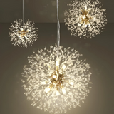 Fitting LED | Modern Firework LED Chandelier Luxury Dandelion Ceiling Light