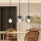 Fitting LED | Modern Glass Globe LED Pendant Light Multi Hanging Ceiling Lamp