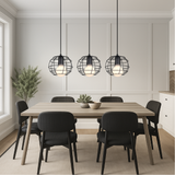 Fitting LED | Modern Glass Globe LED Pendant Light Multi Hanging Ceiling Lamp