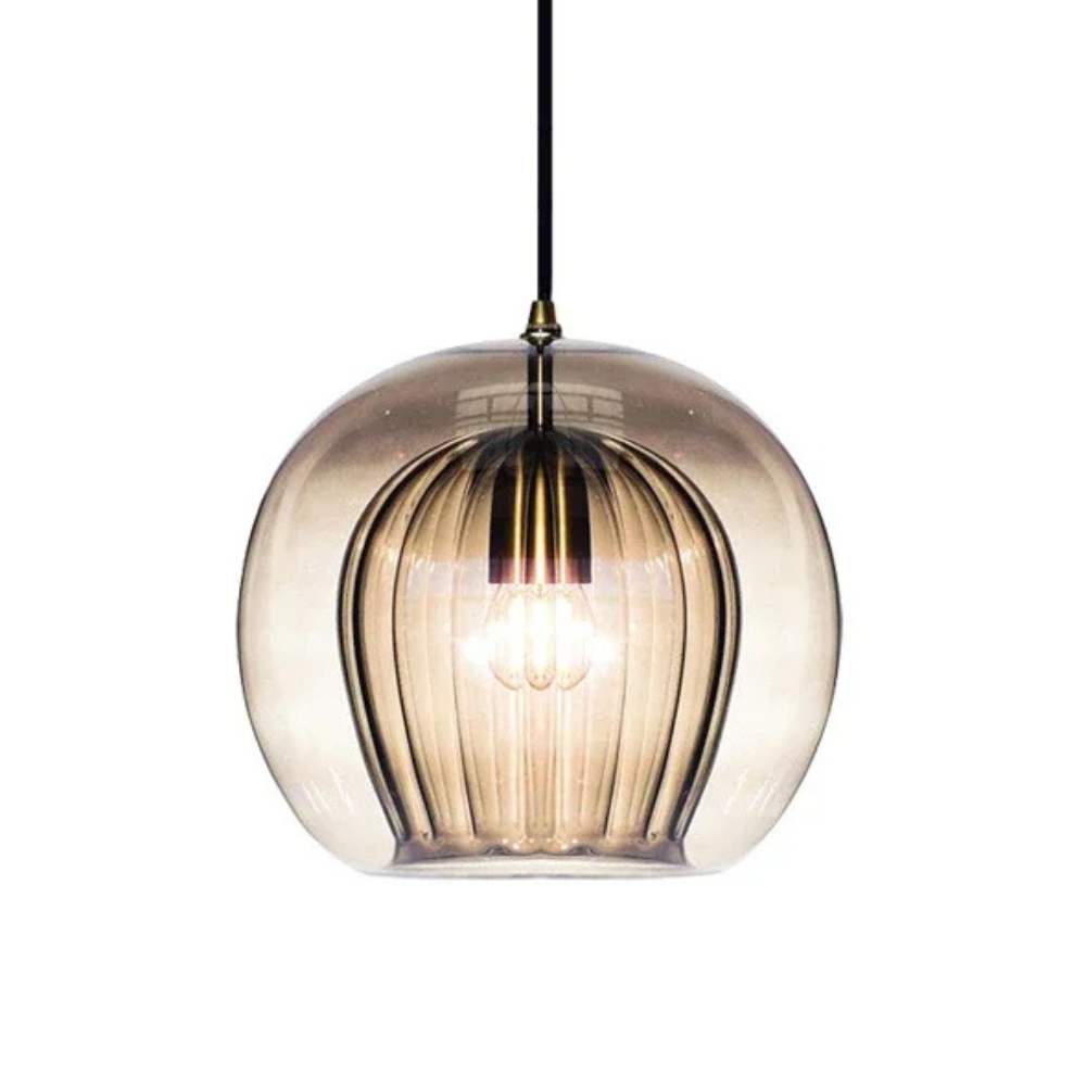 Fitting LED | Modern Glass Globe Pendant Light for Elegant Ambient Lighting
