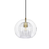 Fitting LED | Modern Glass Globe Pendant Light for Elegant Ambient Lighting