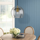Fitting LED | Modern Glass Globe Pendant Light for Elegant Ambient Lighting