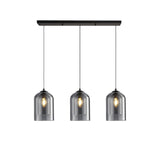 Fitting LED | Modern Glass LED Pendant Light Minimalist Hanging Ceiling Lamp