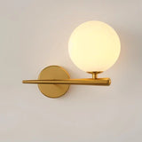 Fitting LED | Modern Globe Wall Sconce for Elegant Ambient Lighting