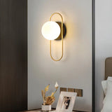 Fitting LED | Modern Globe Wall Sconce for Elegant Ambient Lighting