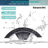 Fitting LED | Modern Half Moon LED Wall Light Waterproof Outdoor Facade Lamp