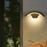 Fitting LED | Modern Half Moon LED Wall Light Waterproof Outdoor Facade Lamp