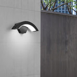 Fitting LED | Modern Half Moon LED Wall Light Waterproof Outdoor Facade Lamp