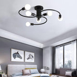 Fitting LED | Modern LED Ceiling Chandelier Multi Arm Decorative Ceiling Light