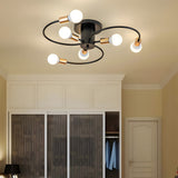 Fitting LED | Modern LED Ceiling Chandelier Multi Arm Decorative Ceiling Light