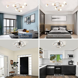 Fitting LED | Modern LED Ceiling Chandelier Multi Arm Decorative Ceiling Light