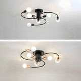 Fitting LED | Modern LED Ceiling Chandelier Multi Arm Decorative Ceiling Light