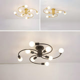 Fitting LED | Modern LED Ceiling Chandelier Multi Arm Decorative Ceiling Light