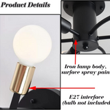 Fitting LED | Modern LED Ceiling Chandelier Multi Arm Decorative Ceiling Light