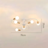 Fitting LED | Modern LED Ceiling Chandelier Multi Arm Decorative Ceiling Light