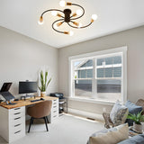 Fitting LED | Modern LED Ceiling Chandelier Multi Arm Decorative Ceiling Light