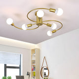 Fitting LED | Modern LED Ceiling Chandelier Multi Arm Decorative Ceiling Light