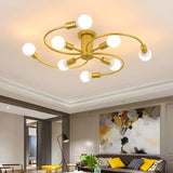Fitting LED | Modern LED Ceiling Chandelier Multi Arm Decorative Ceiling Light