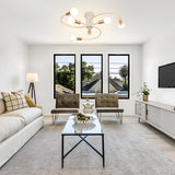 Fitting LED | Modern LED Ceiling Chandelier Multi Arm Decorative Ceiling Light