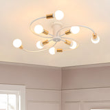 Fitting LED | Modern LED Ceiling Chandelier Multi Arm Decorative Ceiling Light