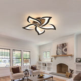 Fitting LED | Modern LED Flower Ceiling Light with Remote Control Dimmable Lighting