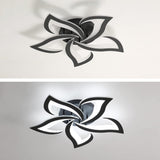 Fitting LED | Modern LED Flower Ceiling Light with Remote Control Dimmable Lighting