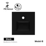 Fitting LED | Modern LED Stair Step Light with Motion Sensor for Wall Lighting