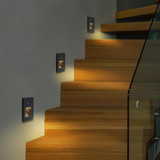 Fitting LED | Modern LED Stair Step Light with Motion Sensor for Wall Lighting