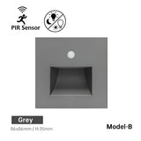 Fitting LED | Modern LED Stair Step Light with Motion Sensor for Wall Lighting