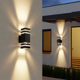 Fitting LED | Modern LED Wall Light Up Down Waterproof Outdoor Stripe Lamp