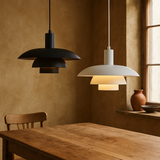 Fitting LED | Modern Layered Pendant Light for Stylish Dining and Kitchen Lighting