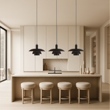Fitting LED | Modern Layered Pendant Light for Stylish Dining and Kitchen Lighting