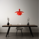 Fitting LED | Modern Layered Pendant Light for Stylish Dining and Kitchen Lighting