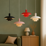 Fitting LED | Modern Layered Pendant Light for Stylish Dining and Kitchen Lighting