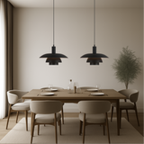 Fitting LED | Modern Layered Pendant Light for Stylish Dining and Kitchen Lighting