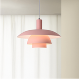 Fitting LED | Modern Layered Pendant Light for Stylish Dining and Kitchen Lighting