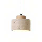 Fitting LED | Modern Linen Fabric LED Pendant Light Minimalist Hanging Lamp