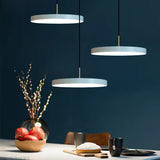 Fitting LED | Modern Minimalist LED Pendant Light Slim Hanging Ceiling Lamp