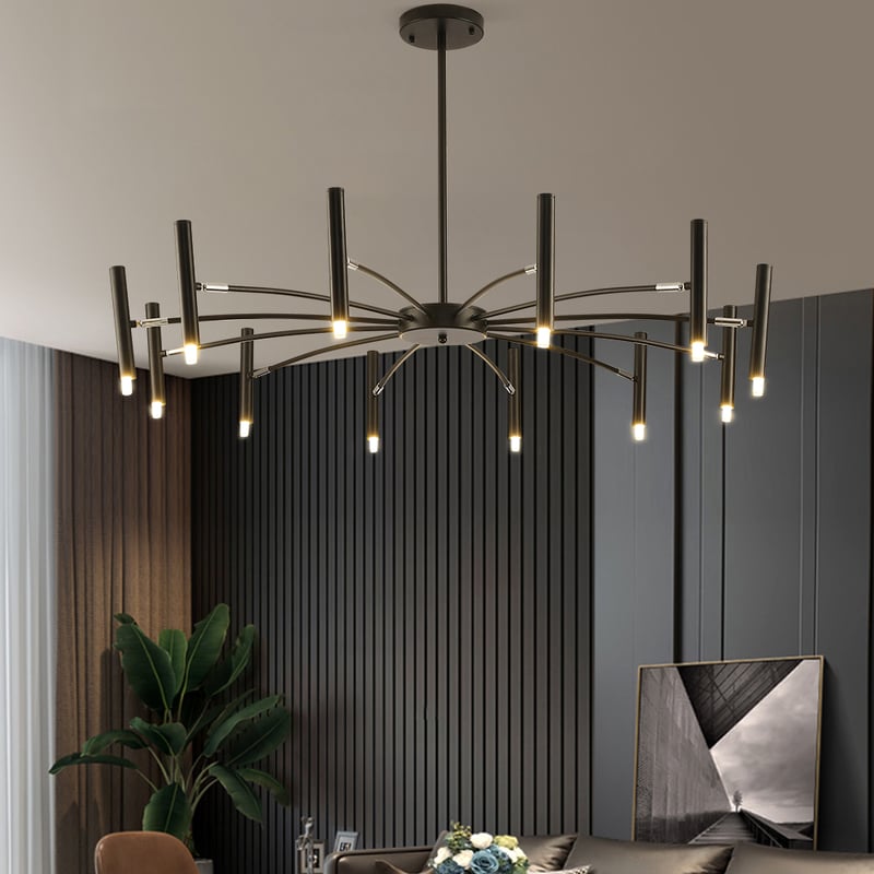Fitting LED | Modern Multi Arm LED Ceiling Light Contemporary Chandelier Lamp