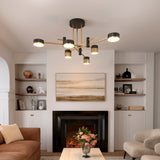Fitting LED | Modern Multi Arm LED Ceiling Light Contemporary Chandelier Lamp