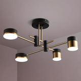 Fitting LED | Modern Multi Arm LED Ceiling Light Contemporary Chandelier Lamp
