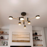 Fitting LED | Modern Multi Arm LED Ceiling Light Contemporary Chandelier Lamp