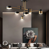 Fitting LED | Modern Multi Arm LED Ceiling Light Contemporary Chandelier Lamp