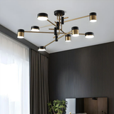 Fitting LED | Modern Multi Arm LED Ceiling Light Contemporary Chandelier Lamp