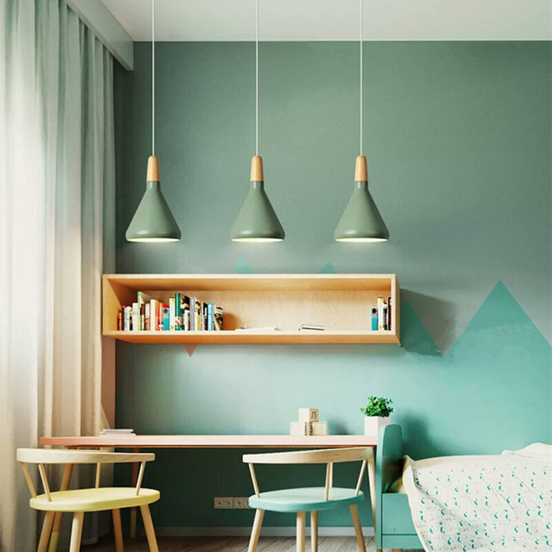 Fitting LED | Modern Nordic LED Pendant Light Colorful Hanging Ceiling Lamp