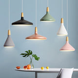 Fitting LED | Modern Nordic LED Pendant Light Colorful Hanging Ceiling Lamp