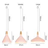 Fitting LED | Modern Nordic LED Pendant Light Colorful Hanging Ceiling Lamp